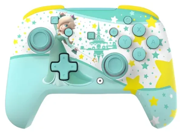 Turtle Beach Rematch Rosalina / Gamepad / Bezdrôtový / RGB podsvietenie / Nintendo Switch 2 / 40 h výdrž (TBC-8305-25)