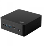 MSI CUBI NUC AI 1UMG-005EU komputer osobisty/workstation Intel Core Ultra 7 155H 16 GB DDR5-SDRAM 1 TB SSD Windows 11 Pro Mini PC Čierny