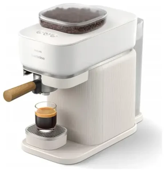 Philips Baristina BAR302/20 biela / automatický kávovar / 1550 W / 1.2 l / 16 bar (BAR302/20)