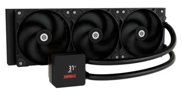 Enermax Liqmax IV 360 / Vodné chladenie CPU / 360 mm / 390 W TDP / LGA1700 / LGA1851 / AM4 / AM5 (ELC-LMIV360-SF)