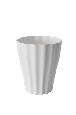 Plastia Obal na kvetináč Ola biela 13 cm