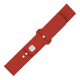 FIXED Set silikónových remienkov Silicone Sporty Strap s Quick Release 22mm pre smartwatch červený (FIXSST2-22MM-RD)