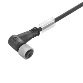 Weidmüller SAIP-M12BW-4-10U upravený zástrčkový konektor pre senzory - aktory, 1108781000, piny: 4, 10.00 m, 1 ks; 1108781000