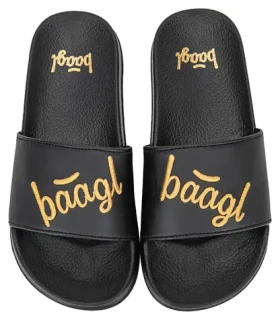 BAAGL Šľapky Logo Gold / Šľapky / veľ. 36