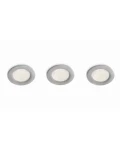 Philips Sceptrum LED 3x3W šedá / set podhľadových svietidiel / 810 lm / 2700 K (915004339101)