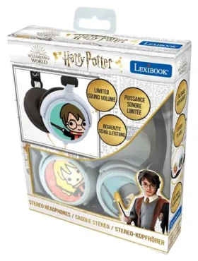 Lexibook slúchadlá Harry Potter / Detské slúchadlá / drôtové / limit hlasitosti / skladacie (HP015HP)