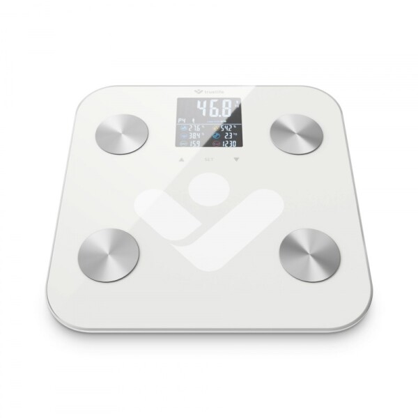 TrueLife FitScale W6 BT diagnostická osobná váha / bluetooth / displej / 4x AAA batéria (TLFSW6BT)