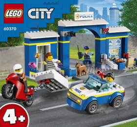 LEGO® City 60370 Naháňačka na policajnej stanici