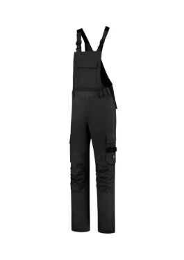 Pracovné nohavice Bib & Brace Twill Cordura s laclom unisex čierne 56