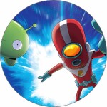 Jedlý papier Final Space Gary a Mooncake 19,5 cm - Pictu Hap - Pictu Hap