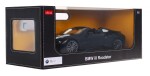 RASTAR Auto na diaľkové ovládanie R / C BMW I8 Roadster Rastar 1:12 čierne