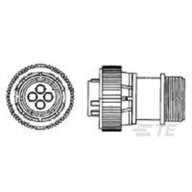 TE Connectivity TE AMP Circular Plastic Connectors 211882-1 1 ks; 211882-1