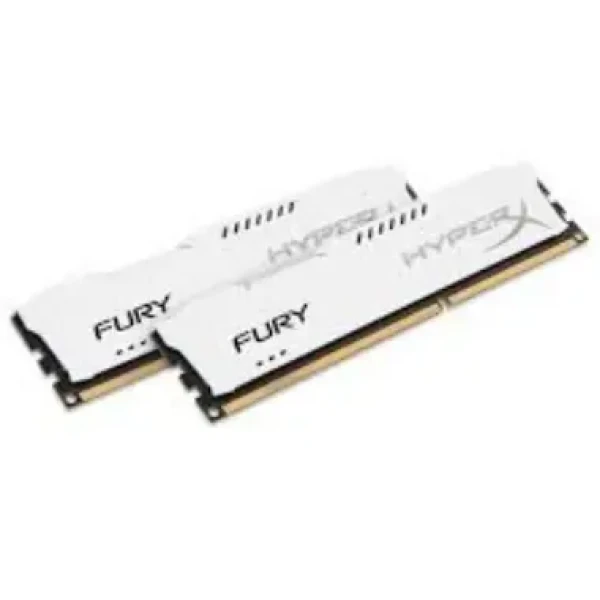 HyperX Fury White 8GB DDR3 1333MHz / 2x4GB Kit / CL9 (HX313C9FWK2/8)
