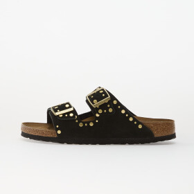 Tenisky Birkenstock Arizona Rivets Suede Leather Women Black EUR 38