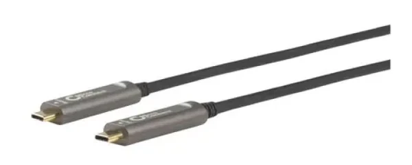 MicroConnect Premium Optic Fiber Video kábel USB C MM 10m čierna (USB3.1CC10OP)