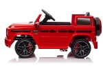 Mamido Mamido Detské elektrické autíčko Mercedes Benz G63 cabrio EVA kolesá červené