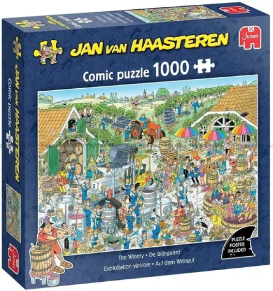 JUMBO Puzzle JvH Víťazné víno