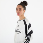 Tričko adidas House Of Tiro Long Sleeve Jersey Off White/ Black M