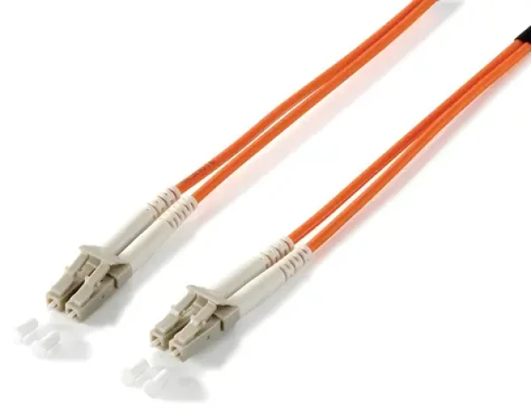 Equip patch kábel LC-LC OM1 oranžový / Patch kábel / Multimode / Duplex / 1 m (254421)