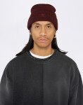 Edwin Waffle Beanie Rum Raisin