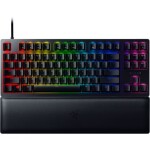 Razer Huntsman V2 TKL - Razer purple čierna / Herná klávesnica / mechanická / Razer purple / RGB / USB / DE Layout (RZ03-03941100-R3G1)