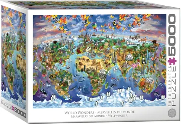 EUROGRAPHICS Puzzle Divy sveta
