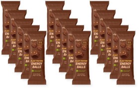 Vilgain Plant Protein Energy Balls BIO – 15× kakao 45 g (3 x 15 g)