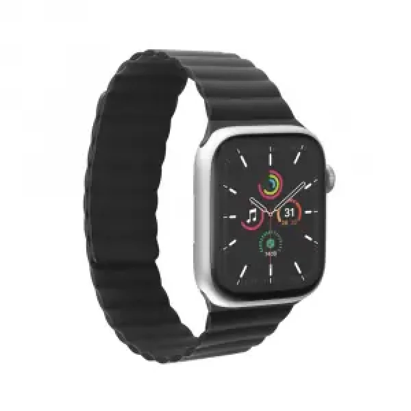 Aiino Kosmo čierna / Remienok / Apple Watch 38-42 mm / Series 1-10 (AIBANMGS-BK)
