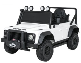 Mamido Detské elektrické autíčko Land Rover Defender 110 SVX Concept biele