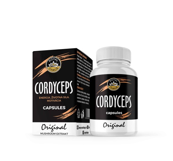 Royal Chaga - Cordyceps CS-4 kapsule extrakt