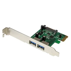 StarTech PCIe karta 2x USB 3.0 / Radič / PCI Express / UASP / Renesas µPD720202 (PEXUSB3S24)