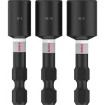 Bosch Accessories 2608521U65 sada vložiek zástrčného kľúča nárazového skrutkovača, 1/4 (6,3 mm), 5/16 (8 mm), 3/8 (10 mm), 2608521U65; 2608521U65