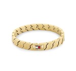 Tommy Hilfiger Dizajnový pánsky náramok z pozlátenej ocele Lars 2790620