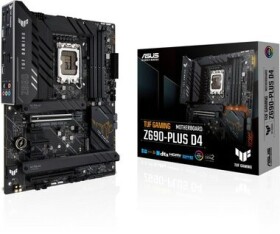 ASUS TUF GAMING Z690-PLUS D4 Z690 LGA 1700 4x DDR4 PCIEx16 1x 2.5GLAN ATX (90MB18U0-M0EAY0)