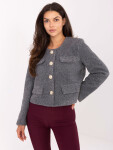IT KR bunda FL9586.64 tmavo sivá L/XL