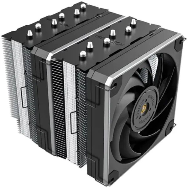 Montech METAL DT24 BASE / 2x 120 mm / Hydraulic Bearing / 26 dB @ 1950 RPM / 69 CFM / Intel + AMD (METAL DT24 BASE)