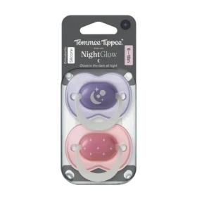 Tommee Tippee Night silikónový cumlík 6-18m 2ks - viac farebných variant (433661-T)