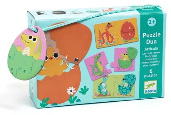 DJECO Puzzle Duo Vajíčka