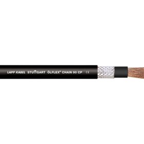 LAPP 1026550/500 vedenie ťažnej reťaze ÖLFLEX® CHAIN 90 CP 1 x 6 mm² čierna 500 m; 1026550/500