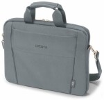 DICOTA Slim Eco BASE 13-14.1 sivá / taška na notebook / Polyester + recyklovaný plast (D31305-RPET)