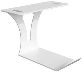 Arozzi Headset Hanger biela / Držiak headsetu pod herný stôl / univerzálna montáž (AZ-HEADSET-HANGER-WT)