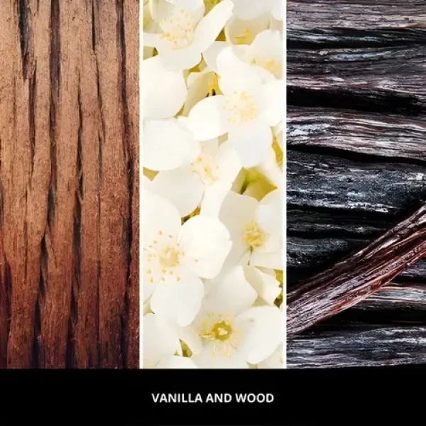Millefiori Náhradná náplň ICON Vanilla Wood / Vôňa do auta / klip do ventilácie / výdrž až 3 mesiace (18RCDV)