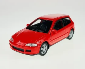 Welly Honda Civic 1:34 červená
