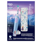 Oral-B Pro Kids 3+ Frozen s puzdrom / Elektrická detská zubná kefka / sonická / 2 režimy / od 3 rokov (Pro Kids 3+ Frozen)