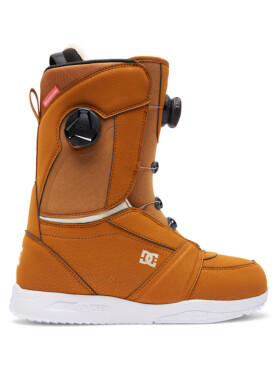 Dc LOTUS CHOCO BROWN/OFF WHITE dámske topánky na snowboard