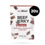 Sušené mäso Beef Jerky - GymBeam (originál, 20 x 50 g) (35542-9-20x50g-original)