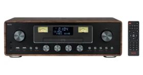 AKAI AM-100 RHAPSODY hnedá, čierna / Mikrosystém / Bluetooth 5.0 / DAB+/FM / CD/USB / 30W RMS (AM-100 RHAPSODY)