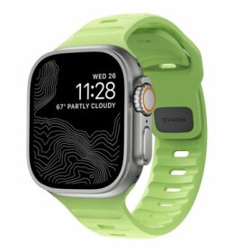 Nomad Sport Strap Glow 2.0 remienok pre Apple Watch Ultra 49 45 44 42 mm zelená (NM01580085)