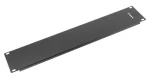 Lanberg 19" Záslepný panel 2U čierna / Záslepný panel / kov / RAL9004 (AK-1402-B)
