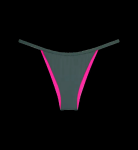 Dámske plavky Free Smart Brazil sd 1568 green/pink - Triumph XL